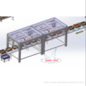 wholesale top filling case packer machine